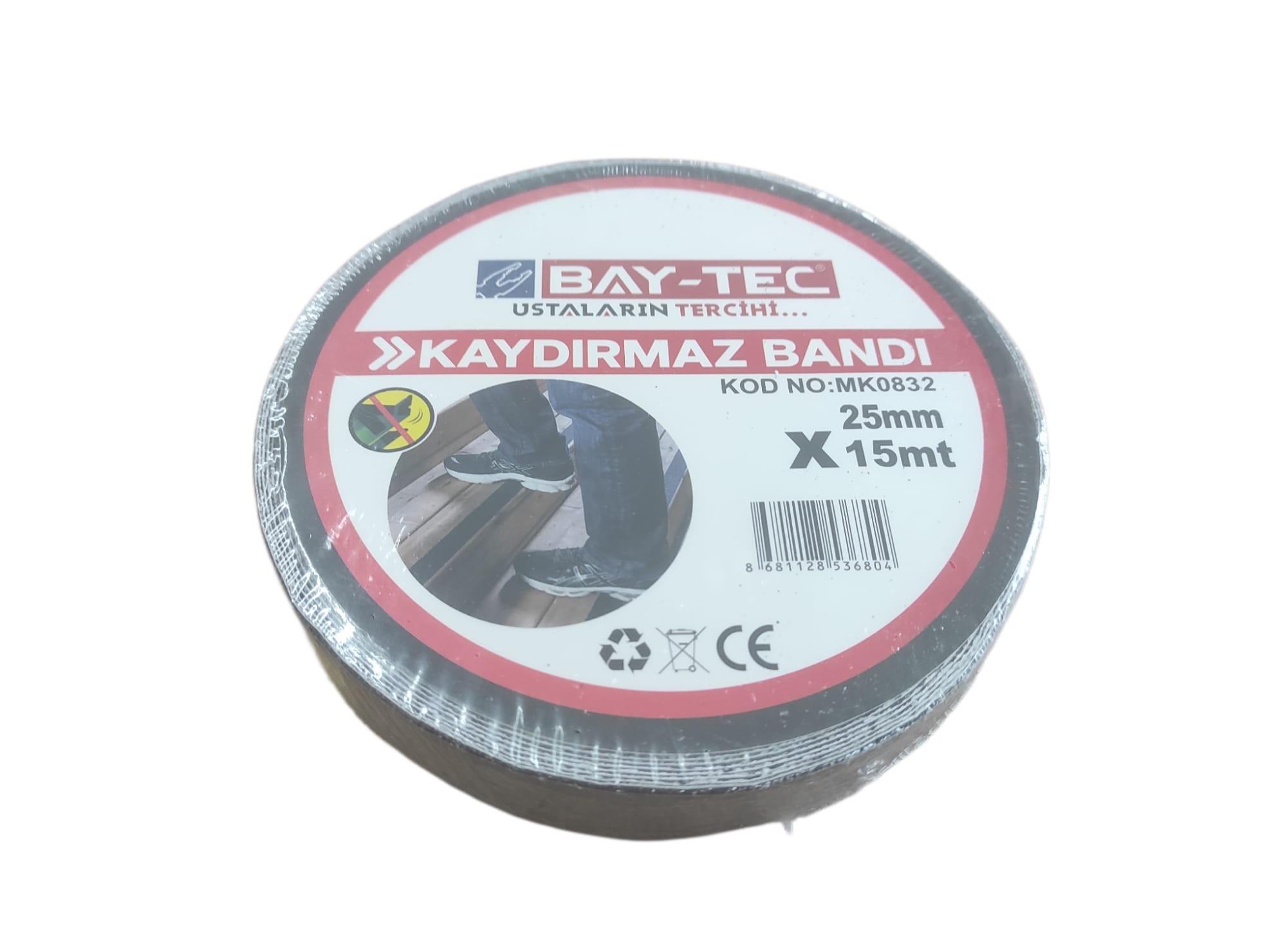 MK0832   BAY-TEC KAYDIRMAZ BAND 25mm*15m