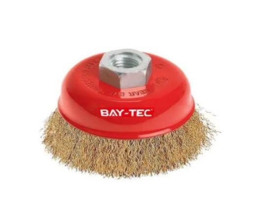 MK1120   BAY-TEC SAÇAKLI ÇANAK FIRÇA 85mm
