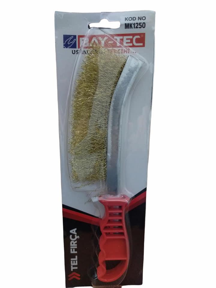 MK1250   BAY-TEC PLASTİK SAPLI TEL FIRÇA - Blisterli