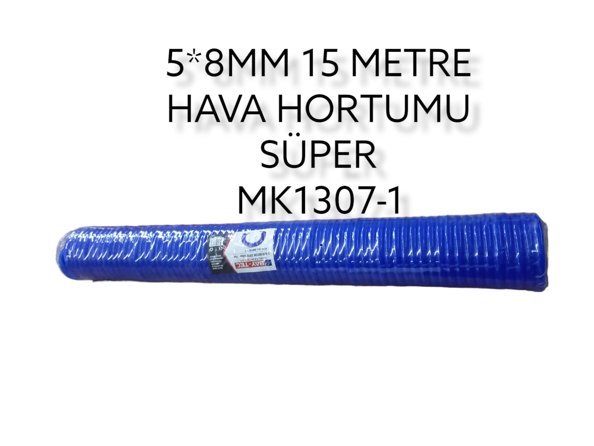 MK1307-1   BAY-TEC HAVA HORTUMU 5*8mm 15m - Süper