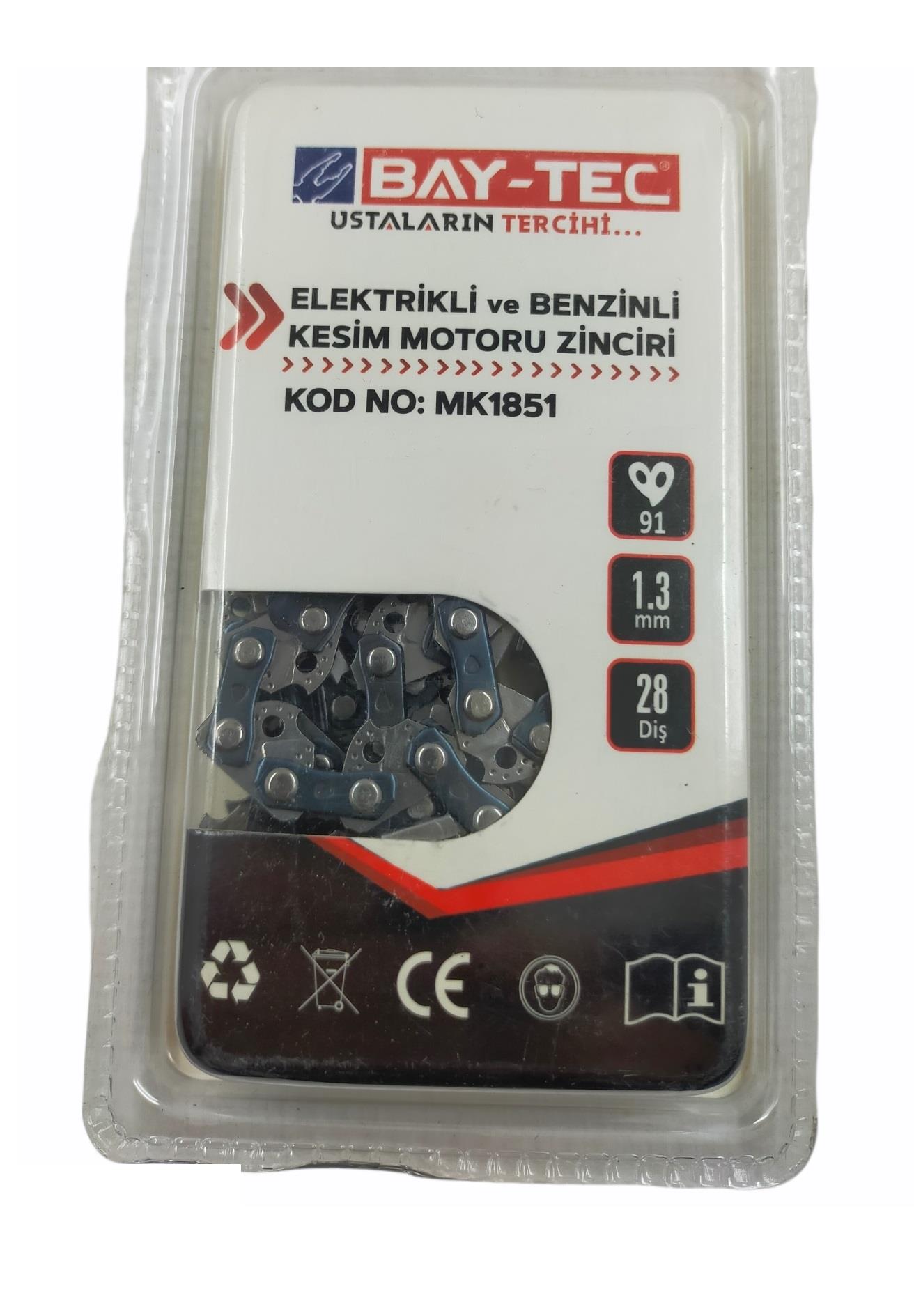 MK1851   BAY-TEC MOTOR ZİNCİRİ 325 - 28 DİŞ