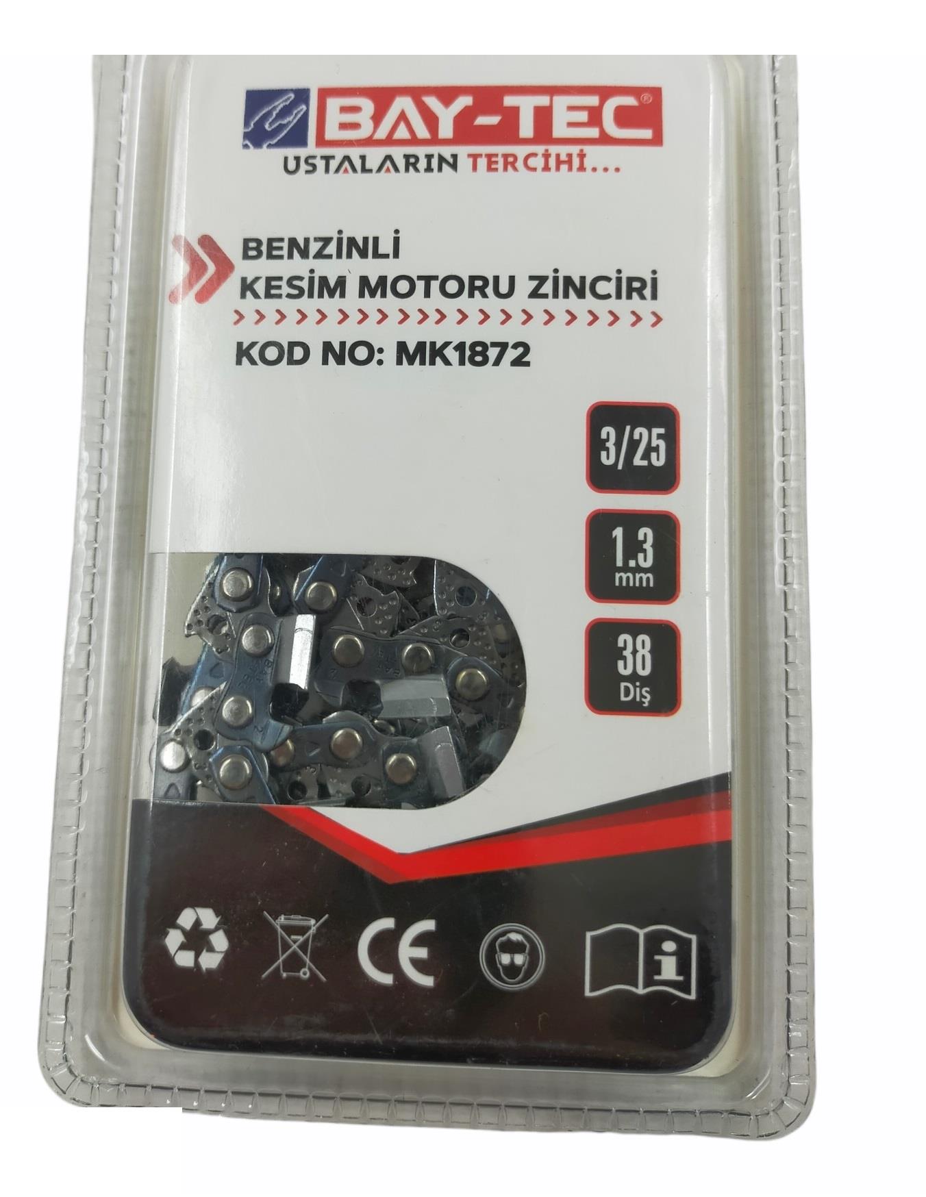 MK1872   BAY-TEC MOTOR ZİNCİRİ 325 - 38 DİŞ