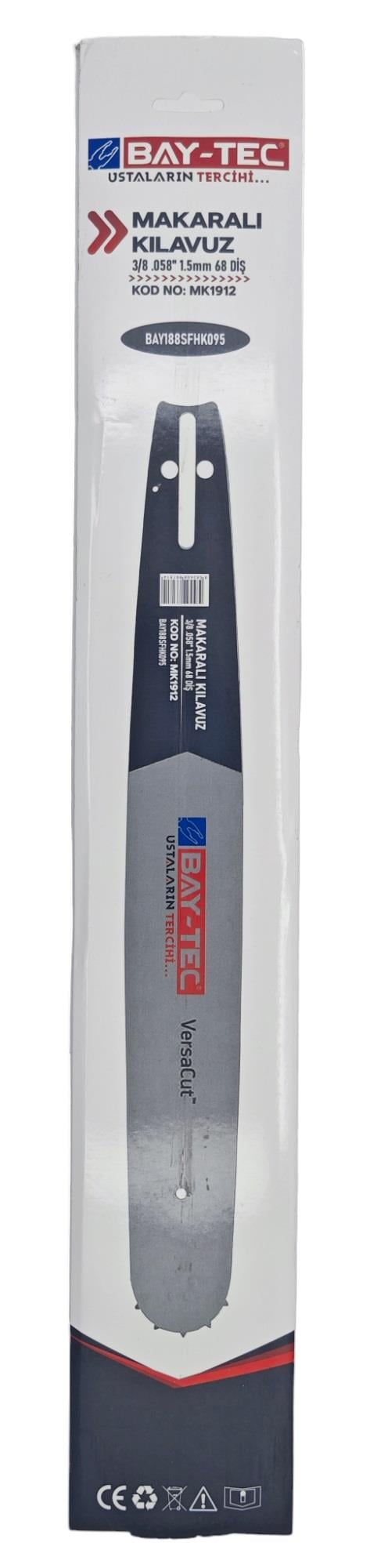 MK1912   BAY-TEC MOTOR KAMASI 1.5mm 3/8 68 Diş - Hobi Kılavuz