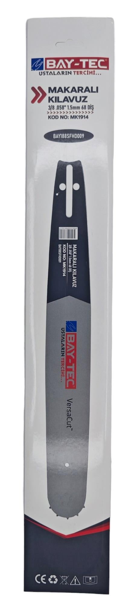 MK1914   BAY-TEC MOTOR KAMASI 1.5mm 3/8 68 Diş - Hobi Kılavuz