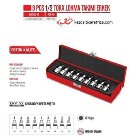MK2740   BAY-TEC TORK LOKMA TAKIMI 9prç