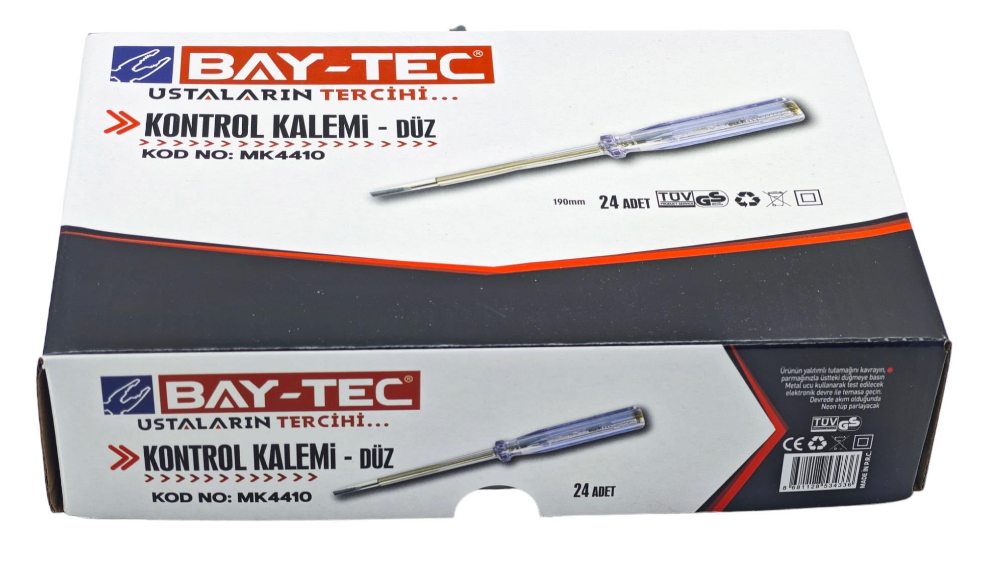 Bay-Tec Kontrol Kalemi - Düz
