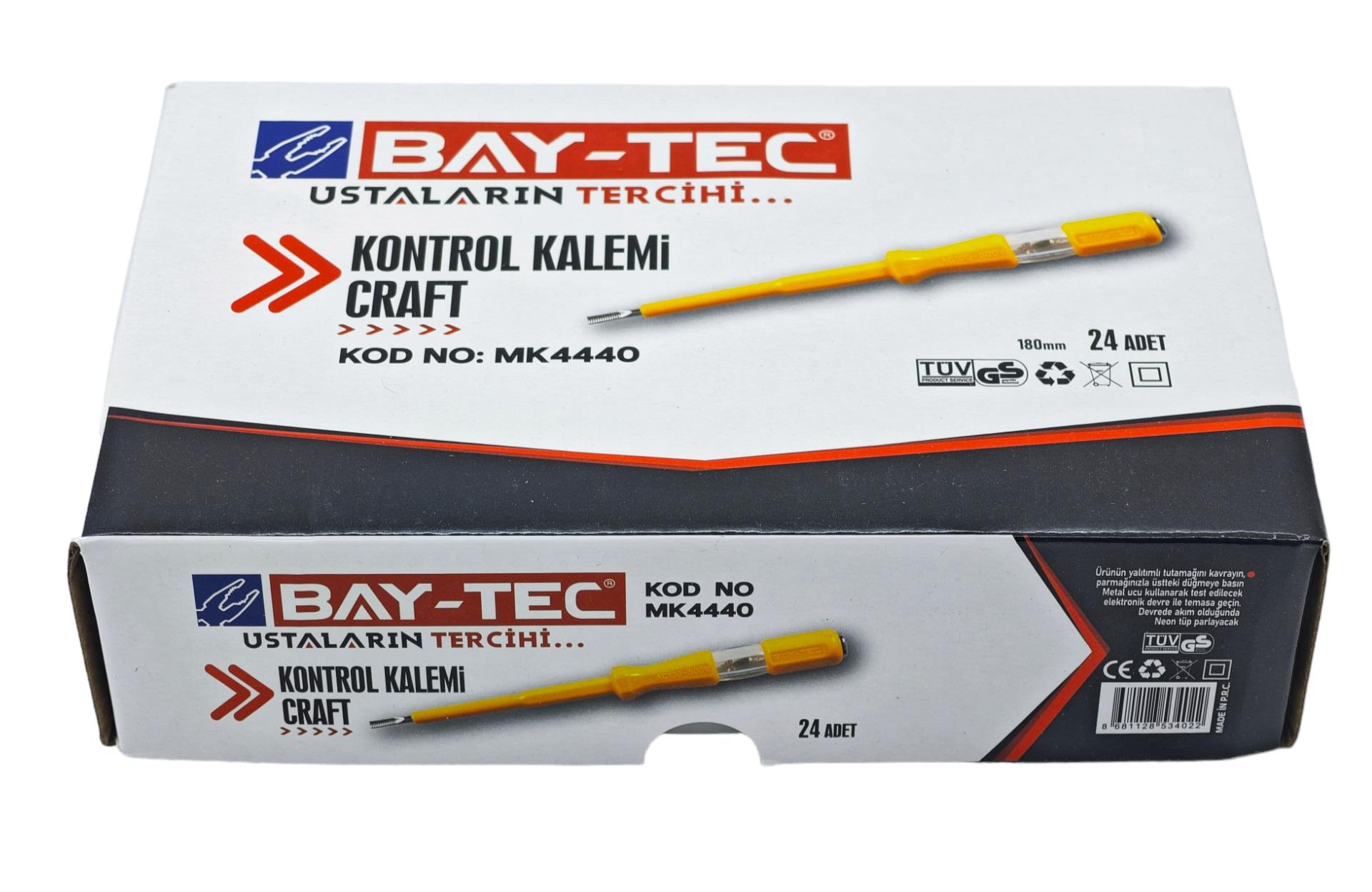 Bay-Tec Kontrol Kalemi - Craft - Düz