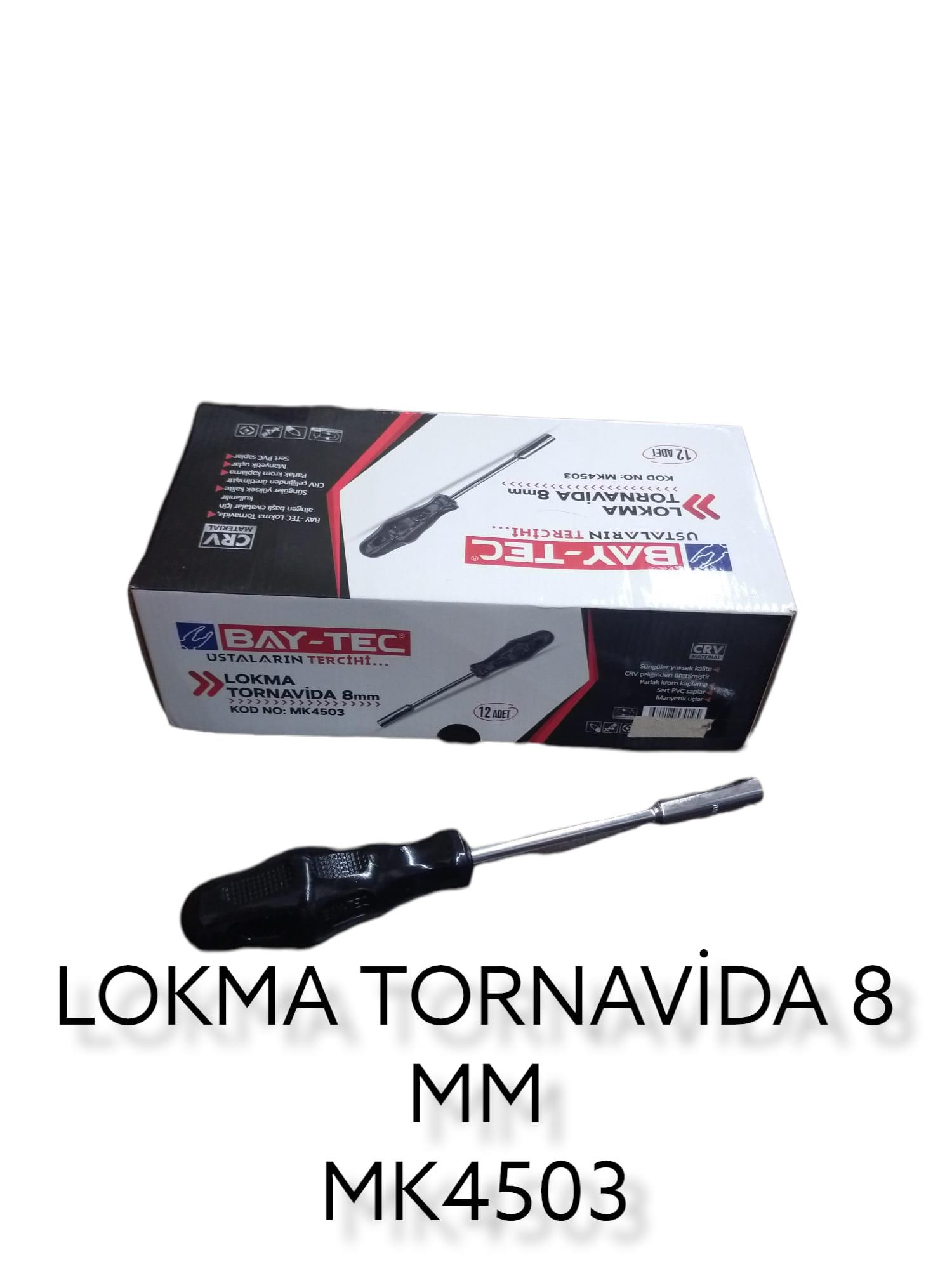 MK4503   BAY-TEC LOKMA TORNAVİDA 8mm