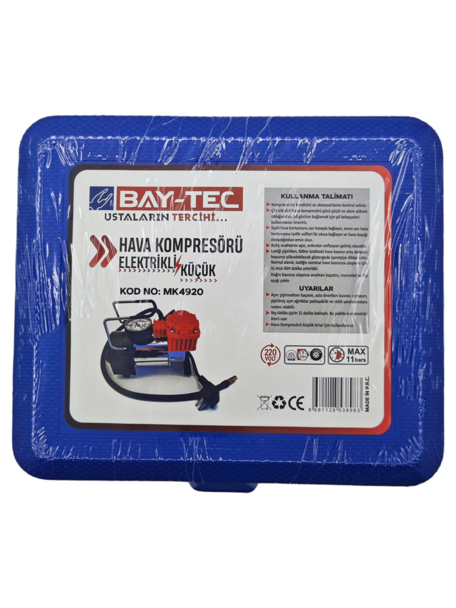 Mk4920   Bay-Tec Elektrikli Hava Kompresörü - Küçük