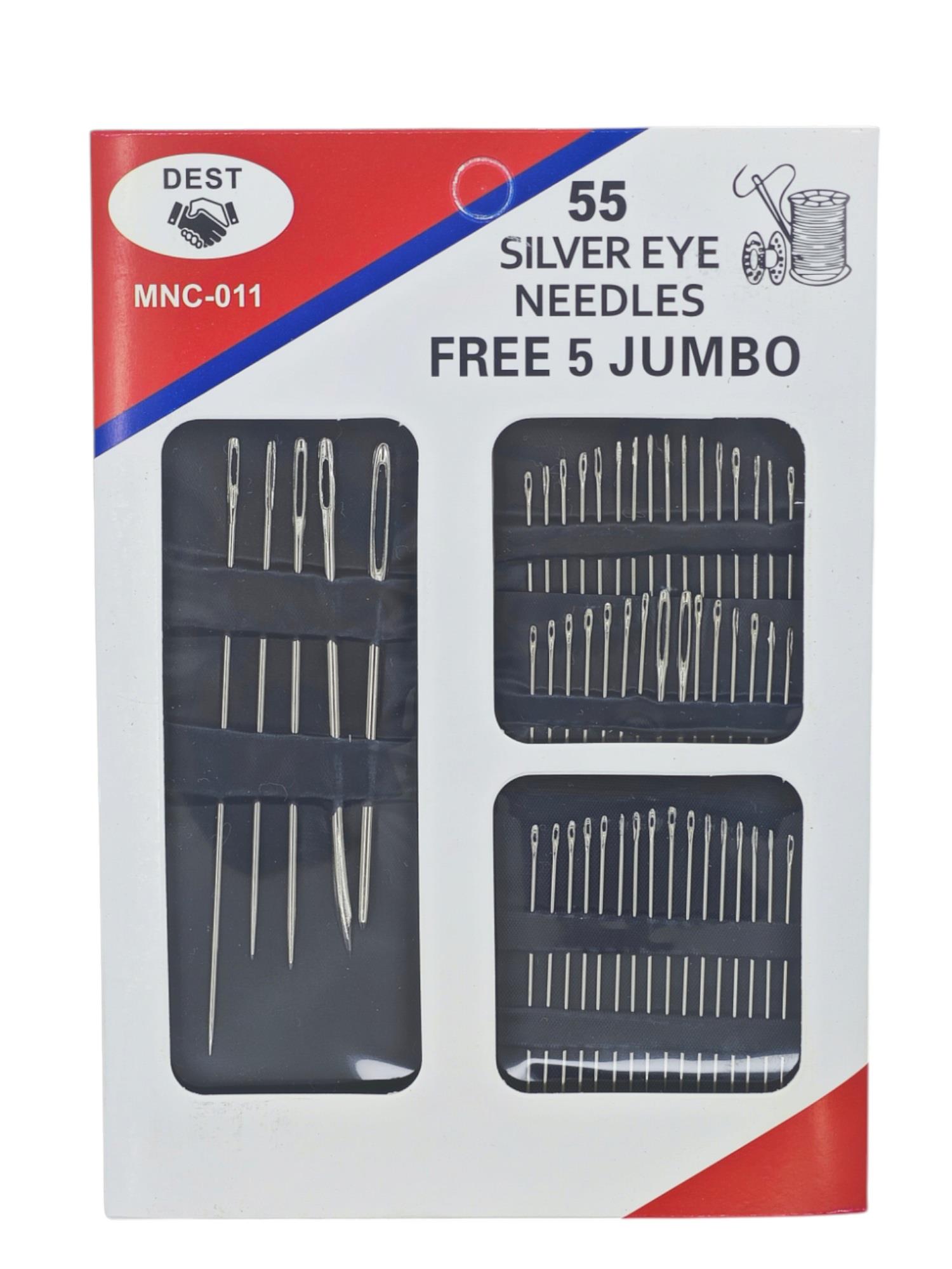 MNC-011   Dest Sılver Eye İğne Seti 55Prç