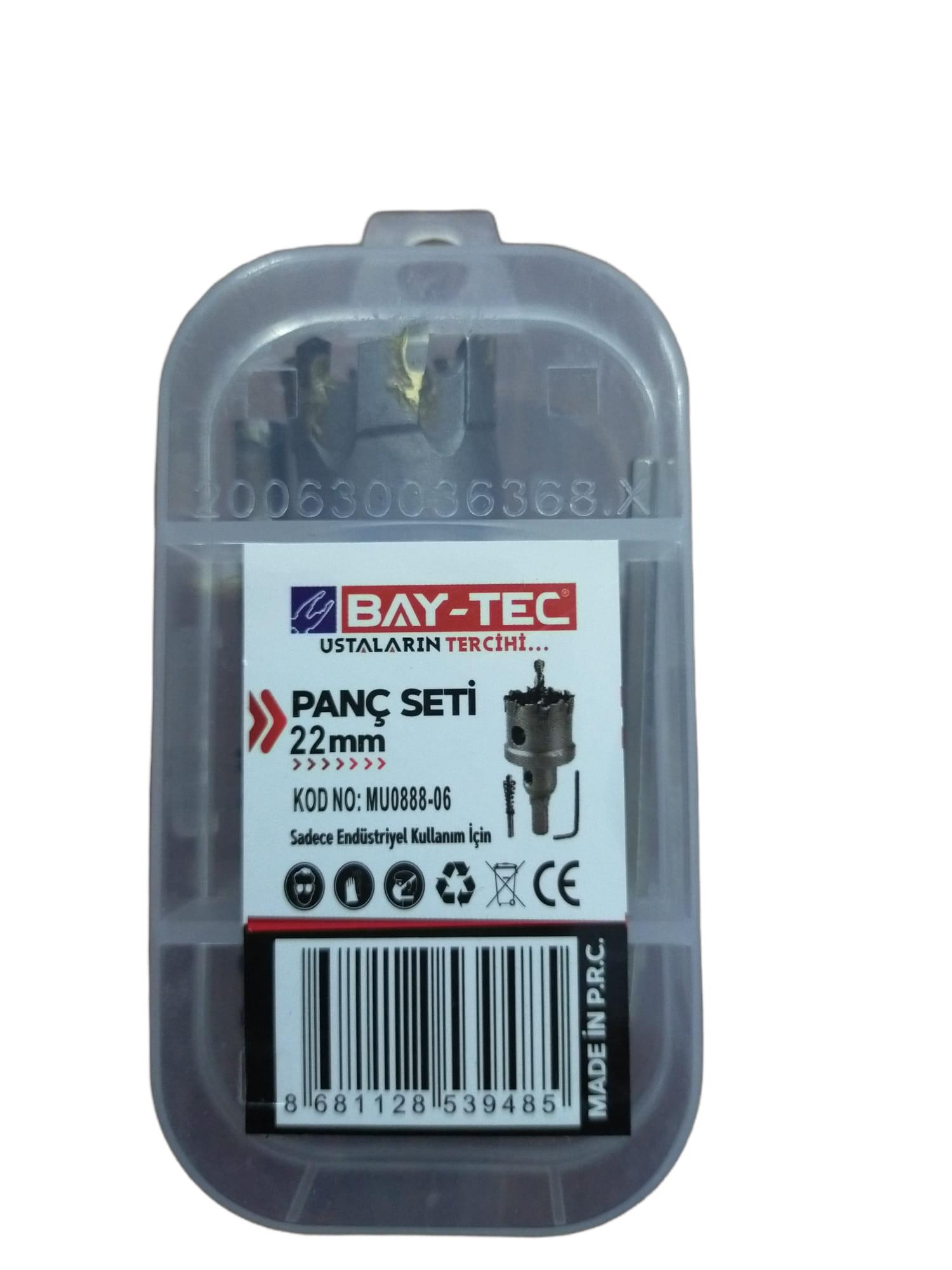 MU0888-06   BAY-TEC TCT METAL PANÇ 22mm