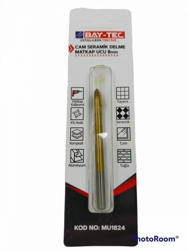 MU1824   BAY-TEC CAM DELME MATKAP UCU 8mm