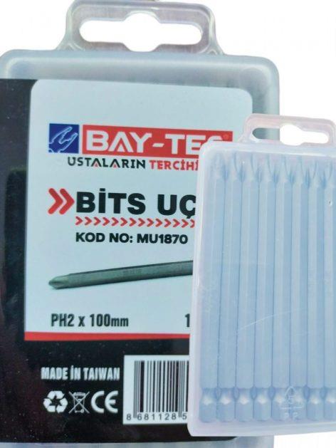 MU1870   BAY-TEC YILDIZ BİTS UÇ PH2*100mm