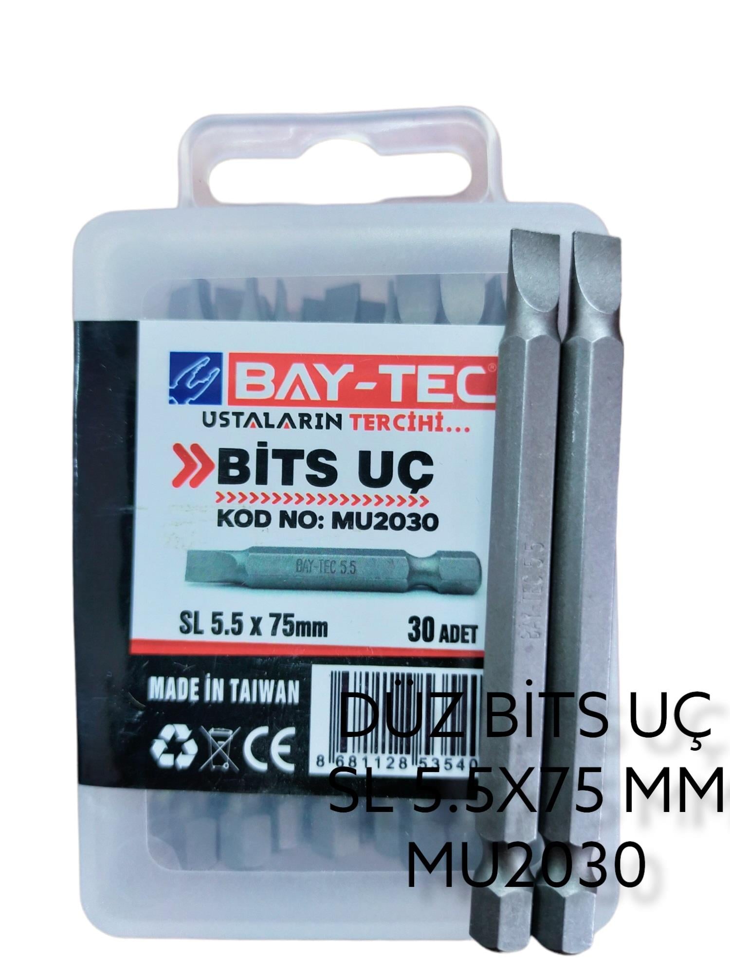 MU2030   BAY-TEC BİTS UÇ SL5.5 75mm