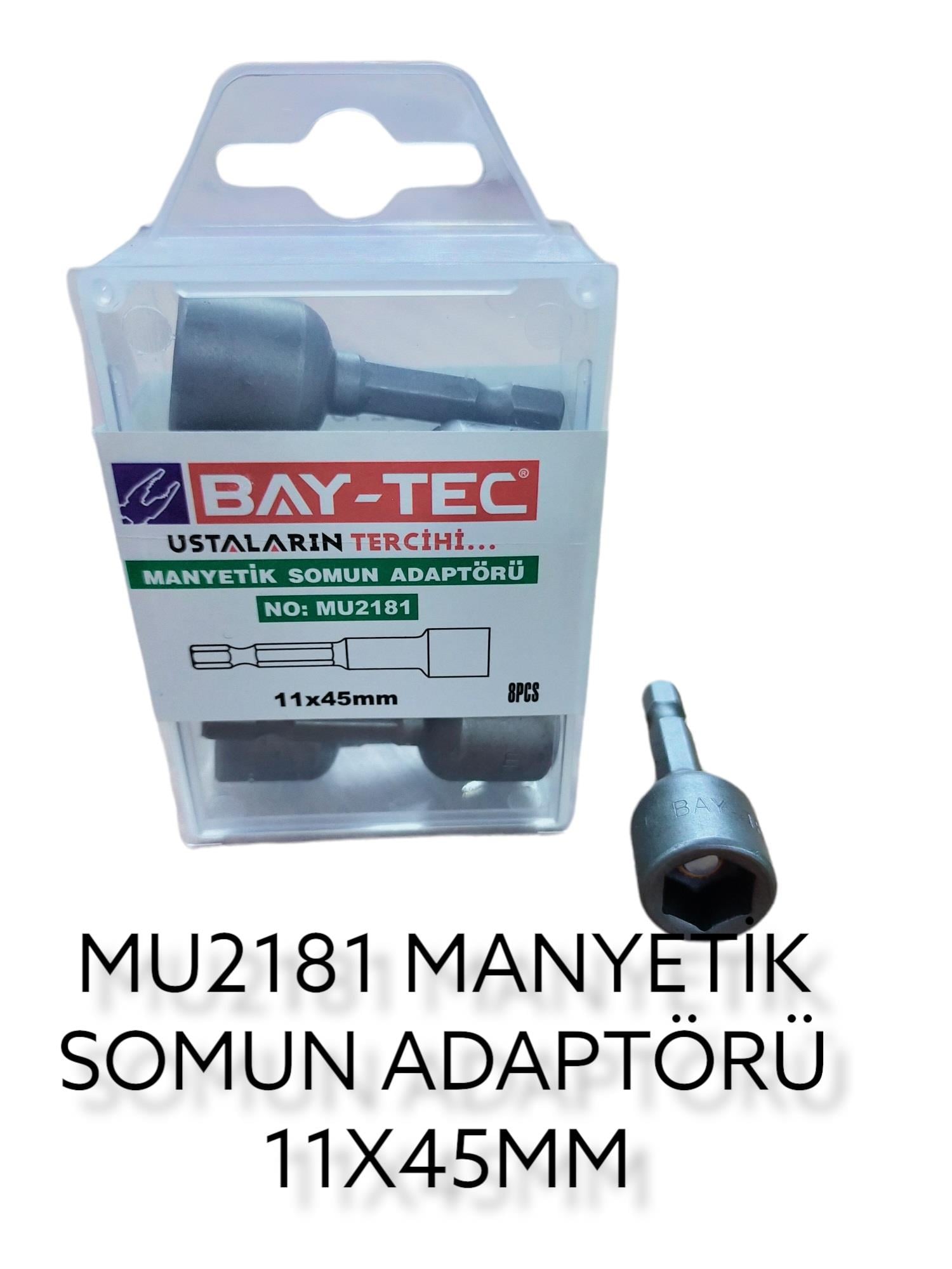 MU2181   BAY-TEC SOMUN ADAPTÖRU 11*45mm