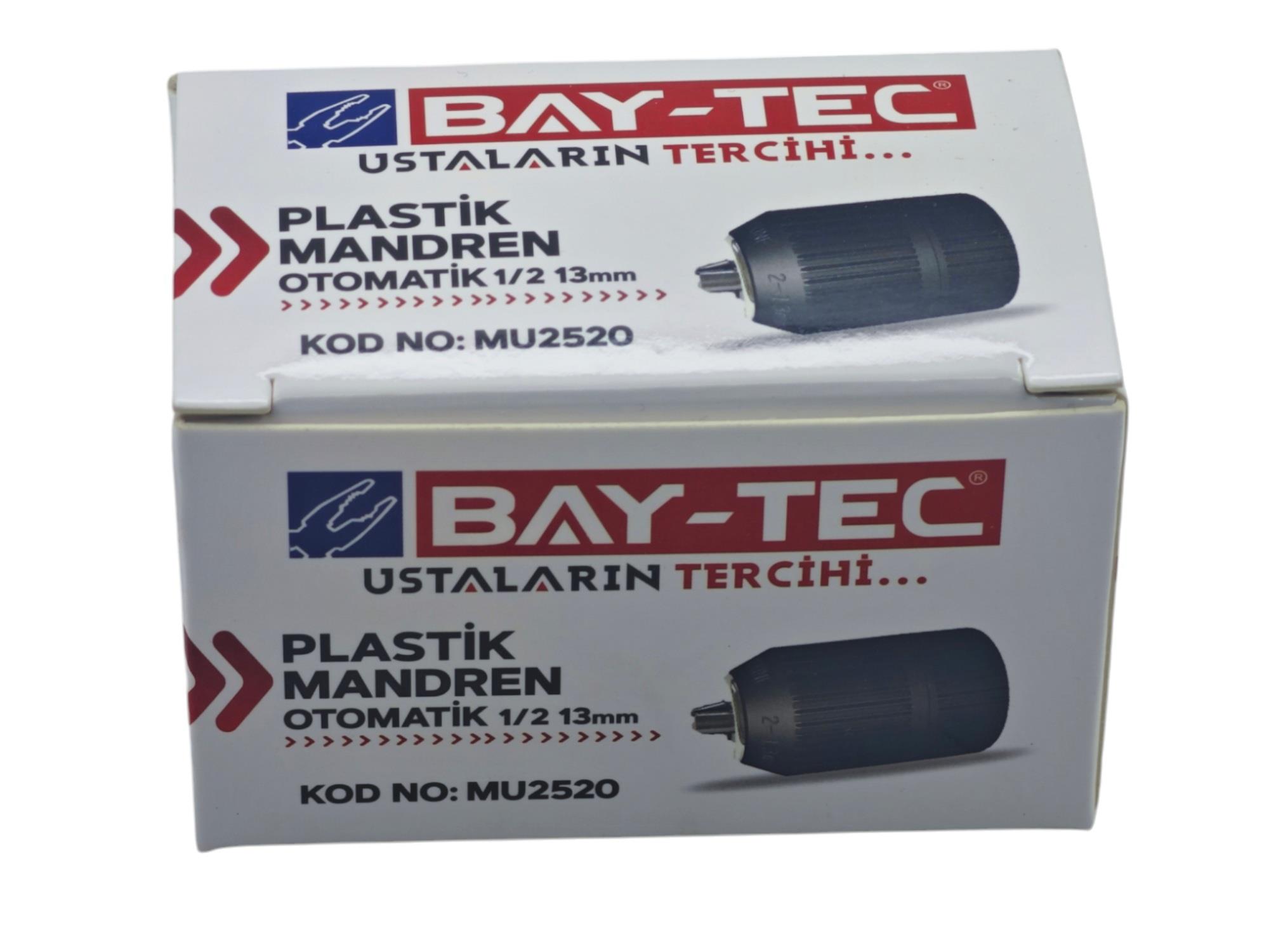 MU2520   Bay-Tec Otomatik Plastik Mandren 1/2 13mm