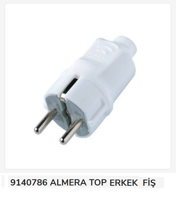 MV-11  TOPRAKLI ERKEK FİŞ (Düz)