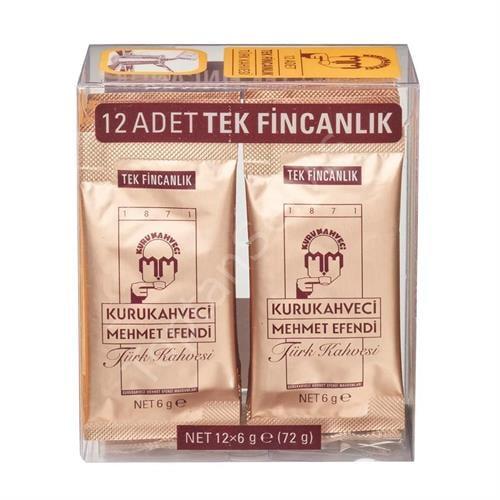 Mehmet Efendi Kahve Tek Fincanlık 6 gr 12 li
