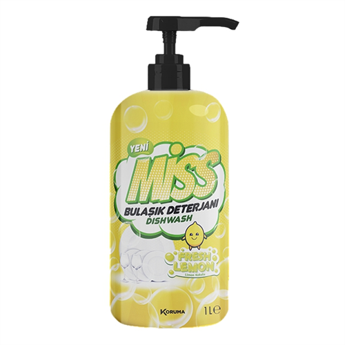 Miss Limon Kokulu Bulaşık Deterjanı 1 L
