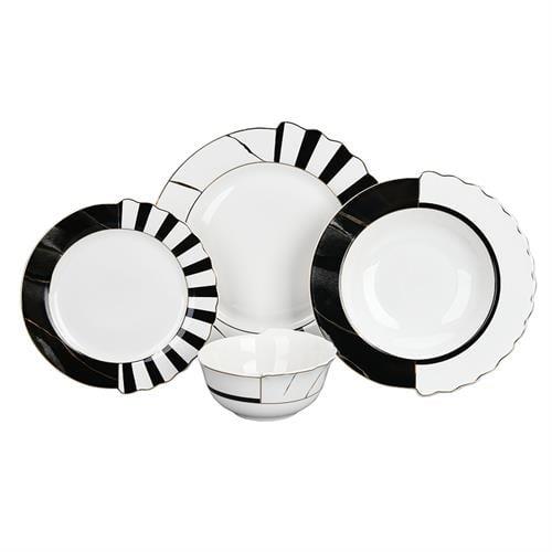 Neva Marble Plus Hibrit 24 Prc Yemek Takımı N 3275