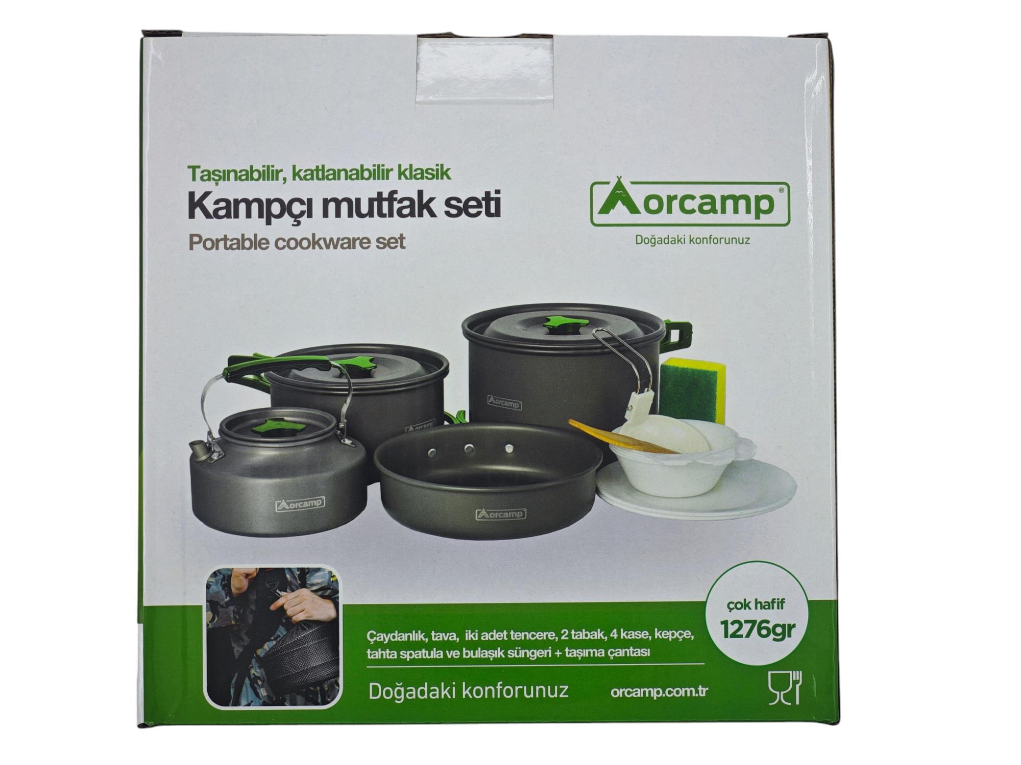 OUT-1050   Orcamp Kampçı Mutfak Seti