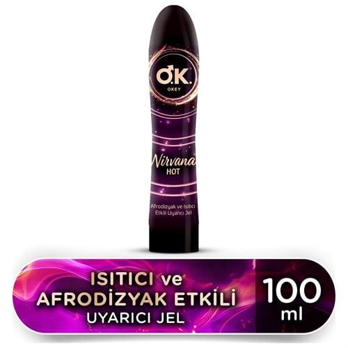 Okey Nirvana Hot Afrodizyak ve Isıtıcı Etkili Uyarıcı Jel 100ml