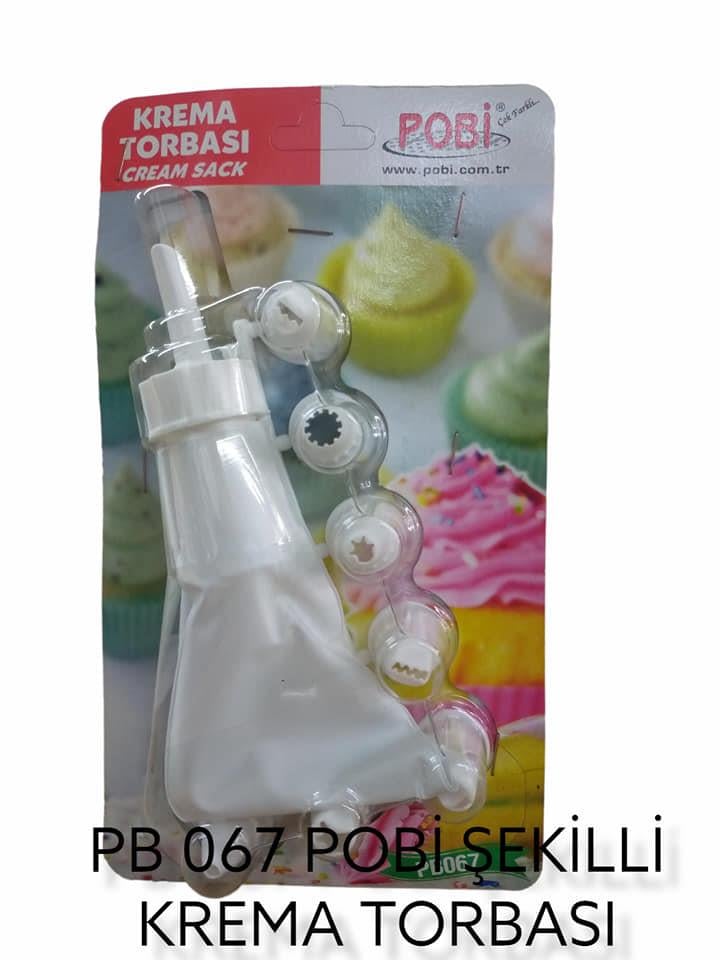 PB 067   POBİ ŞEKİLLİ KREMA TORBASI