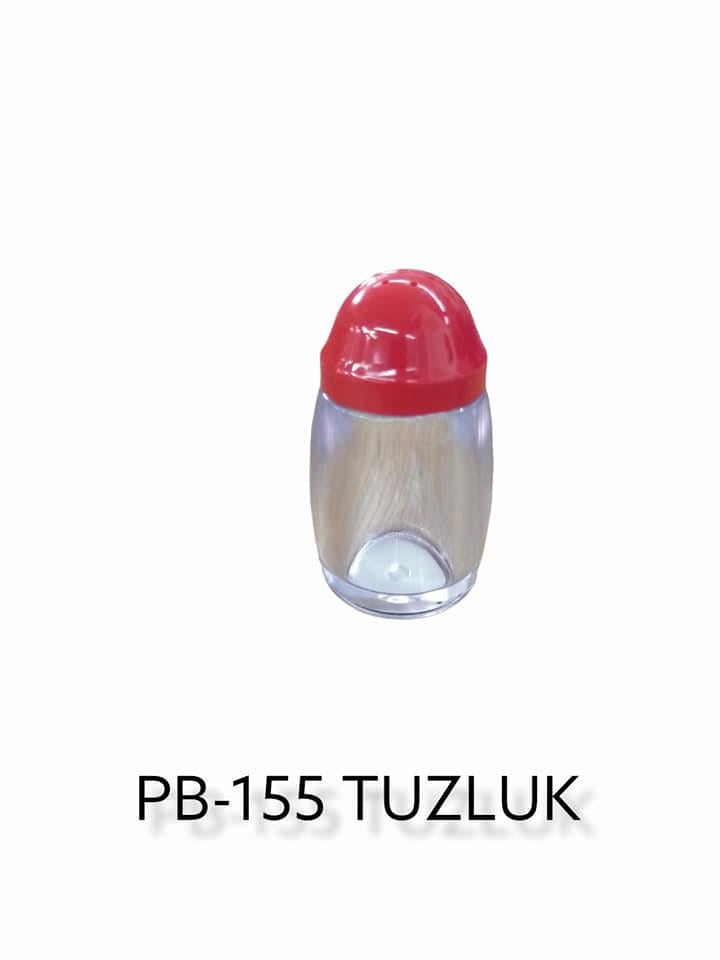 PB-155   POBİ KRISTAL KAPAKLI TUZLUK