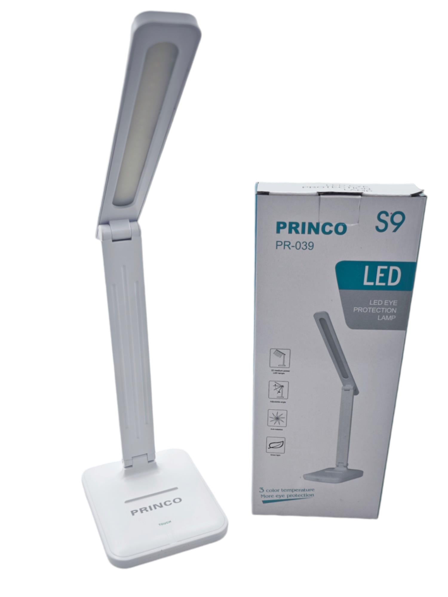 PR-039   Princo S9 Şarjlı Led Masa Lambası
