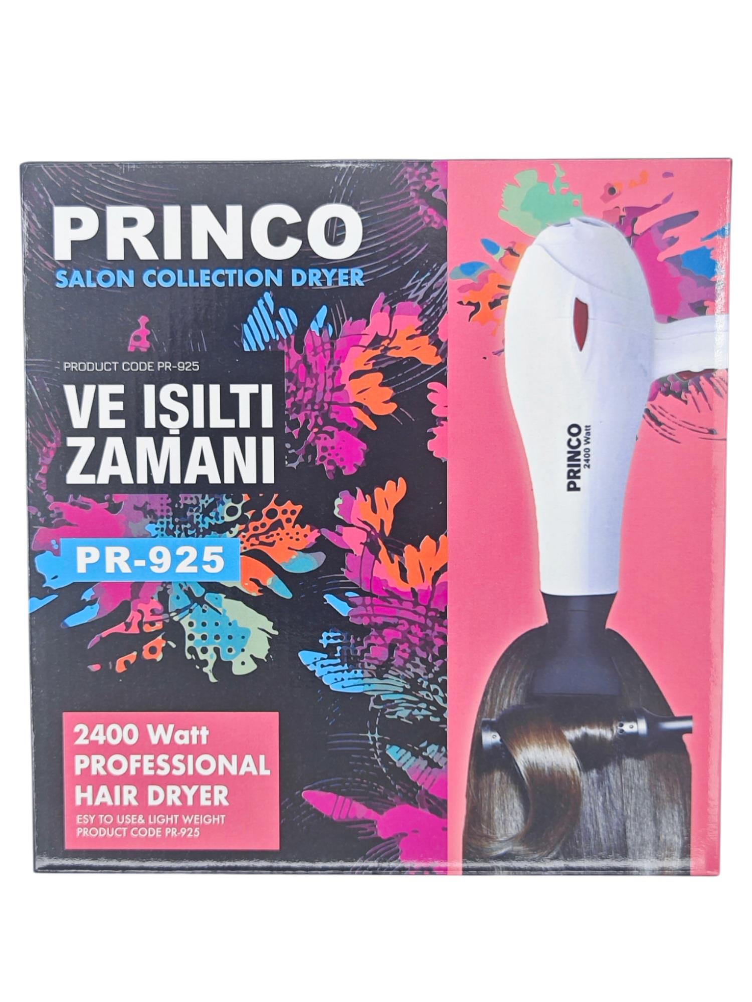 PR-925   Prınco 2400W Saç Kurutma Fön Makinesi