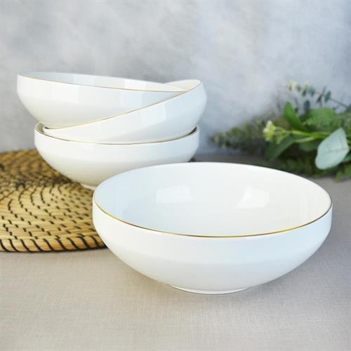 Paçi Clodia  Altın Yaldızlı Derin Salata Kasesi 20Cm