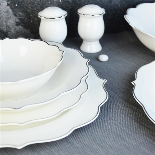 Paçi Flora Bone China 29 Parça 6 Kişilik Yemek Takımı 101827