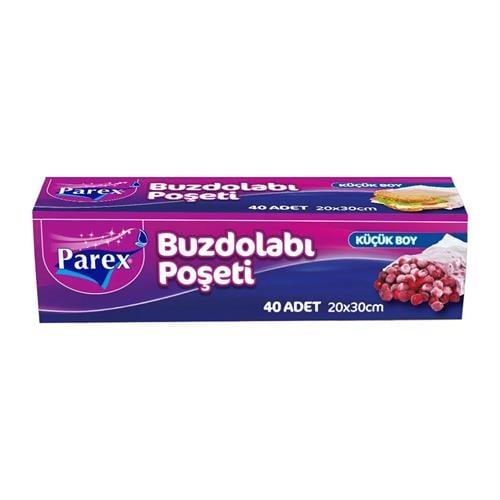 Parex Buzdolabı Poşeti Küçük Boy 20*30 cm 40 lı