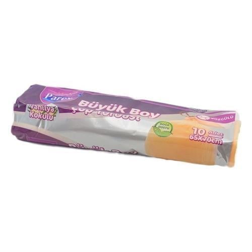 Parex Çöp Torbası Büzgülü Büyük 65*70 Cm 10 Adet