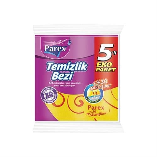 Parex Yeni (%30 mf) Temizlik Bezi 5 li