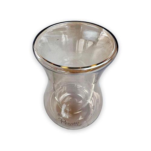 Perotti Çay Bardağı 2 Li 150 Ml. Amber
