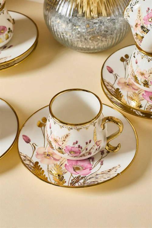 Perotti Jardim Porselen 6 Kişilik Kahve Fincanı Takımı  16934