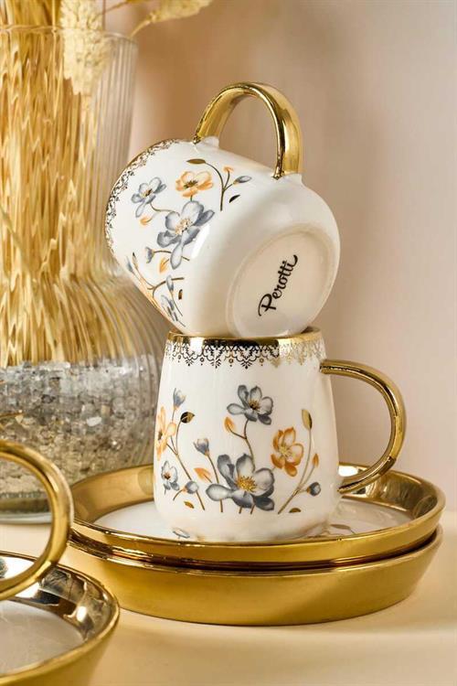 Perotti Jardim Porselen 6 Kişilik Kahve Fincanı Takımı  16931