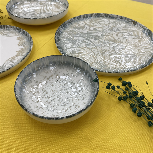 Pierre Cardin 24 Prc Yemek Takımı Ethnic Blue