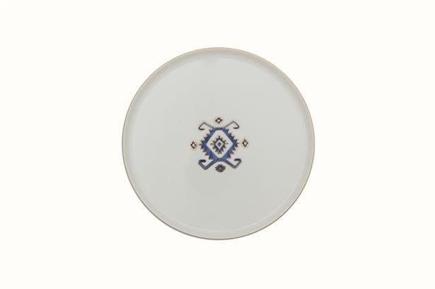 Porland Arabesque Desen5 Düz Tabak 21Cm