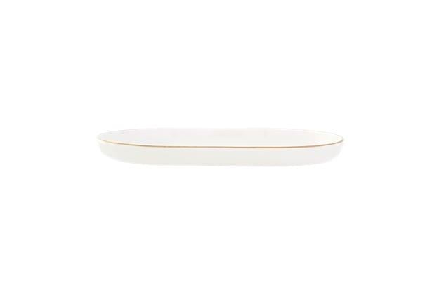 Porland Arabesque Desen6 Kayık Tabak 18Cm