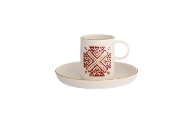 Porland Arabesque Serisi Kahve Fincan Takımı 2 Kişilik Desen6