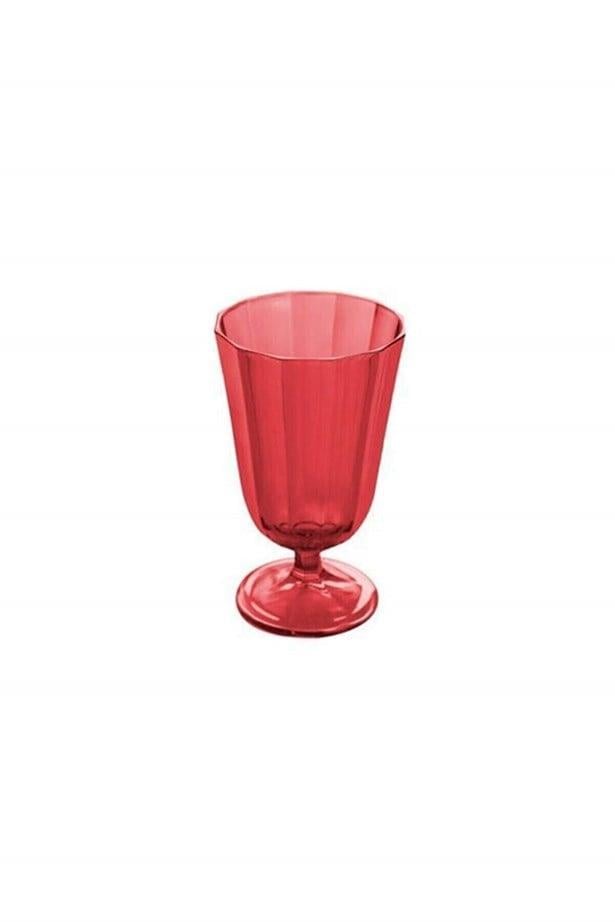 Porland Bordo Kırmızı Meşrubat Bardağı 190 Cc