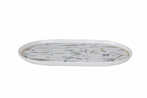 Porland Botanical Kayık Tabak 32Cm