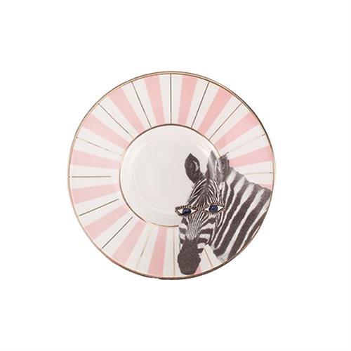 Porland Çay TABAĞI 11 Cm Wildlife Zebra ALM007474