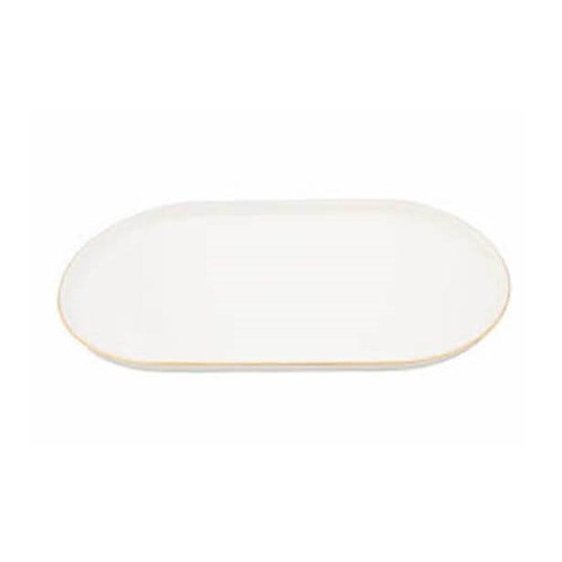 Porland Chopin Altın Yaldız Kayık Tabak 32Cm ALM006333