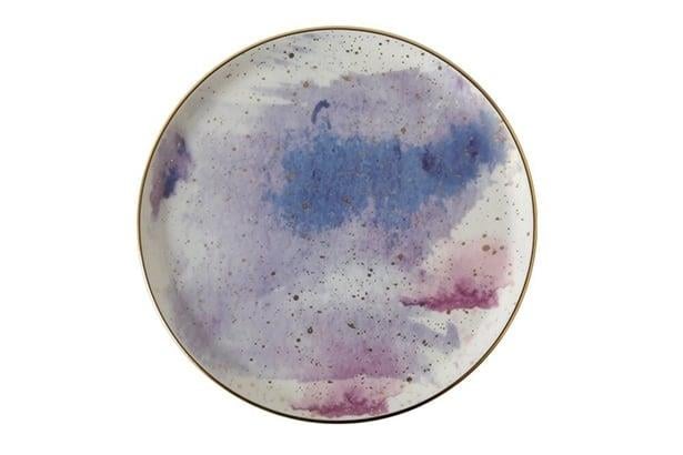 Porland Cosmos Desen7 Düz Tabak 20Cm