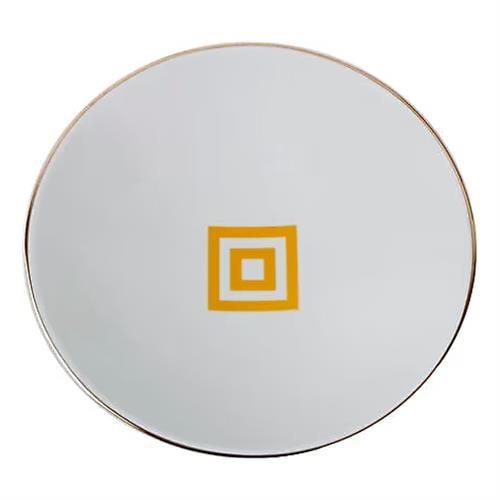 Porland Çukur Tabak 20 Cm Morocco Desen 4 Sarı