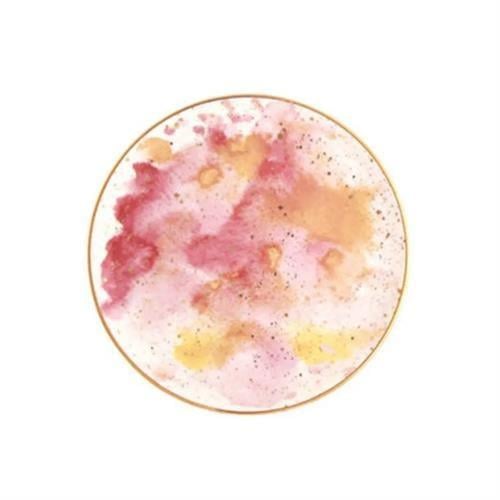 Porland Düz Tabak 24 Cm Cosmos Desen 1
