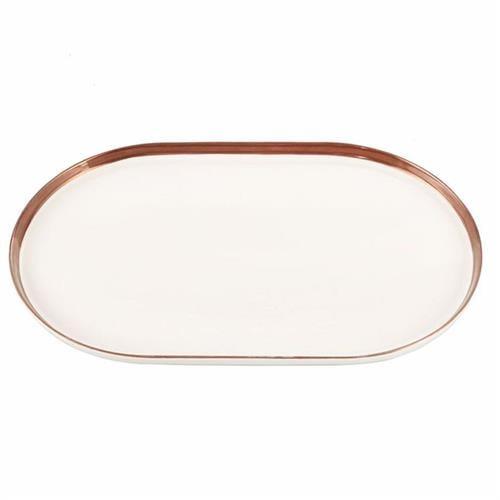 Porland Kayık Tabak 32 Cm Chopin Bakır